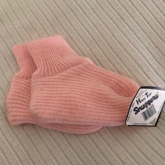High top VTG cozy Snuggers acrylic 9-11 - Picture 1 of 5